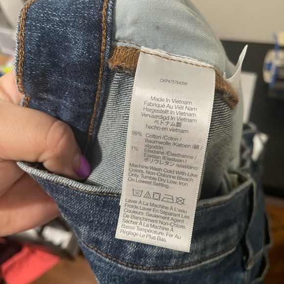 MADEWELL Midrise Kick-out Crop Jean 32 - Picture 5 of 6